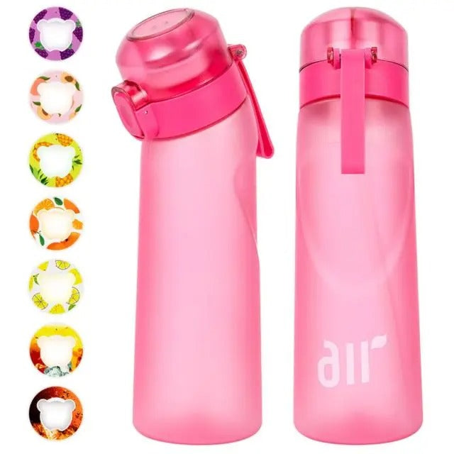 650Ml Air Water Bottle with 7 Fruit Pods Included Flavoured Water Bottle Up UK