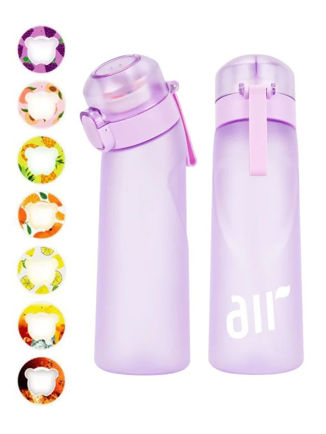 650Ml Air Water Bottle with 7 Fruit Pods Included Flavoured Water Bottle Up UK